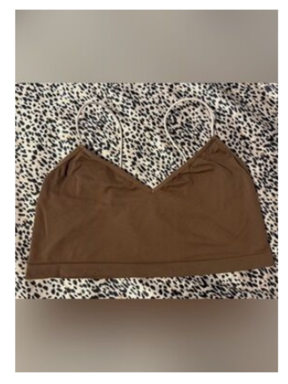 Free People Bralette - Brown Crop Cami Top